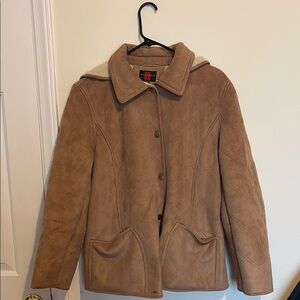 Tan Quilted Women's Jacket